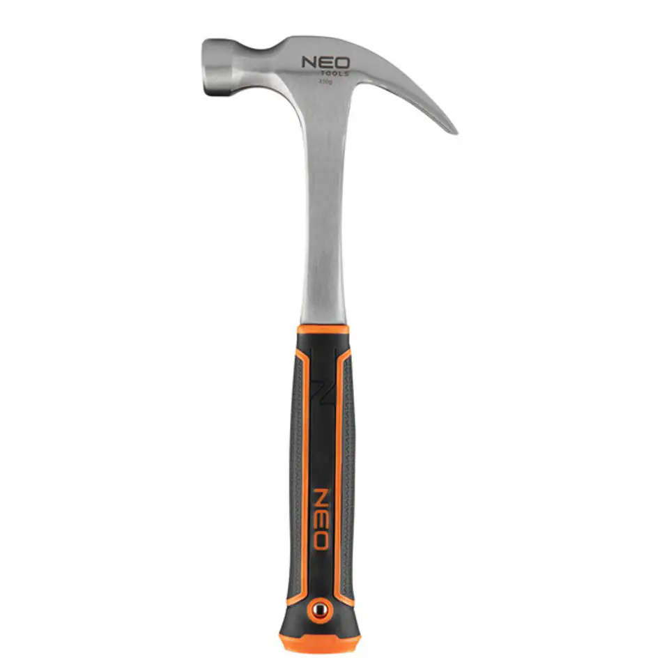 ⁨Carpentry hammer 450 g, monolithic construction⁩ at Wasserman.eu