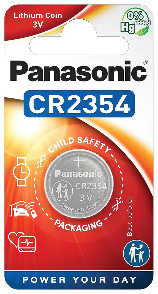 ⁨LITHIUM BATTERY BAT-CR2354 PANASONIC⁩ at Wasserman.eu