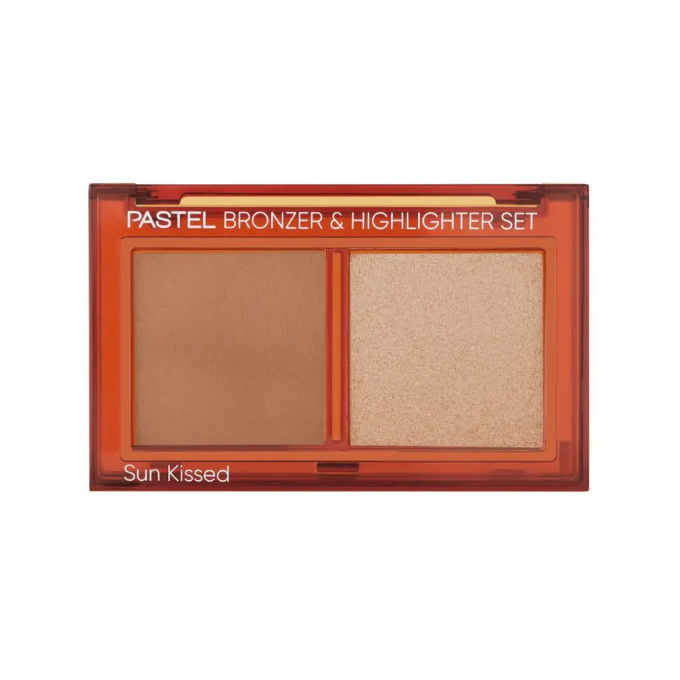 ⁨PASTEL Bronzer & Highlighter Set Zestaw do konturowania twarzy nr 01 - Sun Kissed 1szt⁩ w sklepie Wasserman.eu