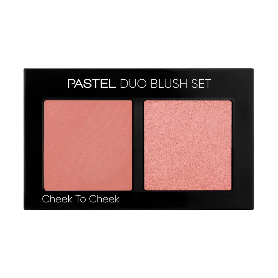 ⁨PASTEL DUO Blush Set Paletka Róży do policzków nr 1 - Cheek to Cheek 1szt⁩ w sklepie Wasserman.eu