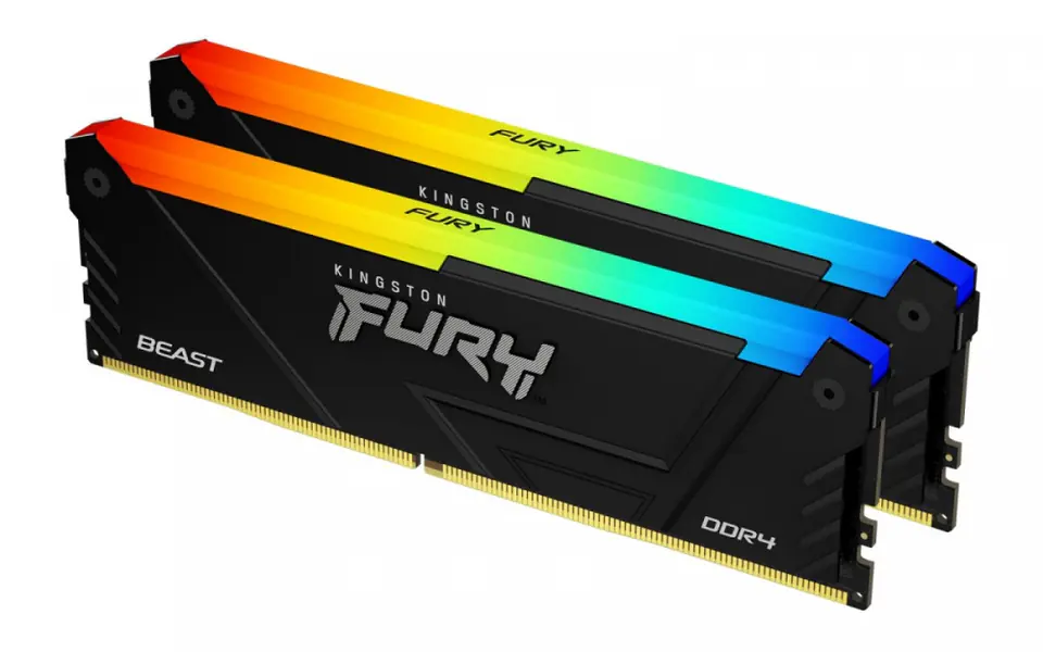 ⁨Kingston FURY Beast RGB - 64GB:4x16GB⁩ at Wasserman.eu