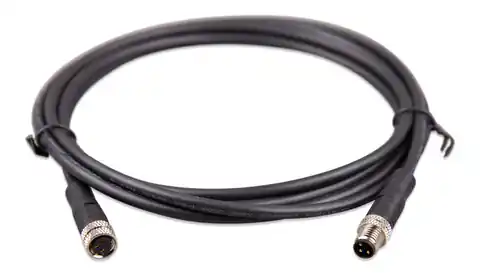 ⁨Victron Energy M8 3-pin round male/female cable 2 m⁩ at Wasserman.eu
