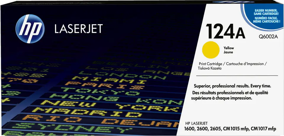 ⁨TONER CARTRIDGE HP LJ 124A 2600 YELLOW 2000 PAGES⁩ at Wasserman.eu