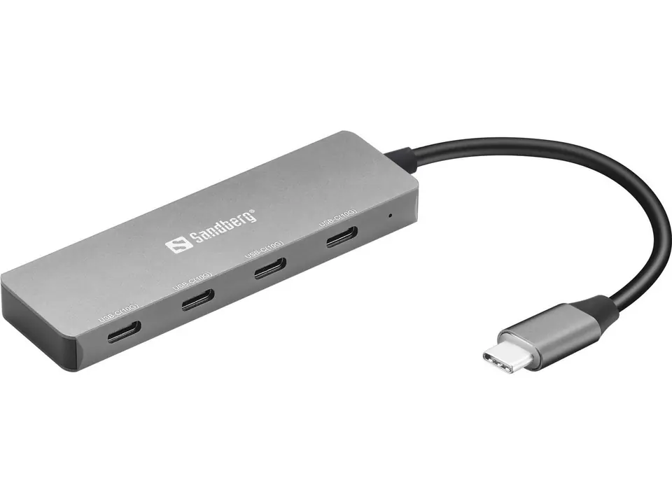 ⁨Sandberg USB-C to 4 x USB-C Hub⁩ w sklepie Wasserman.eu