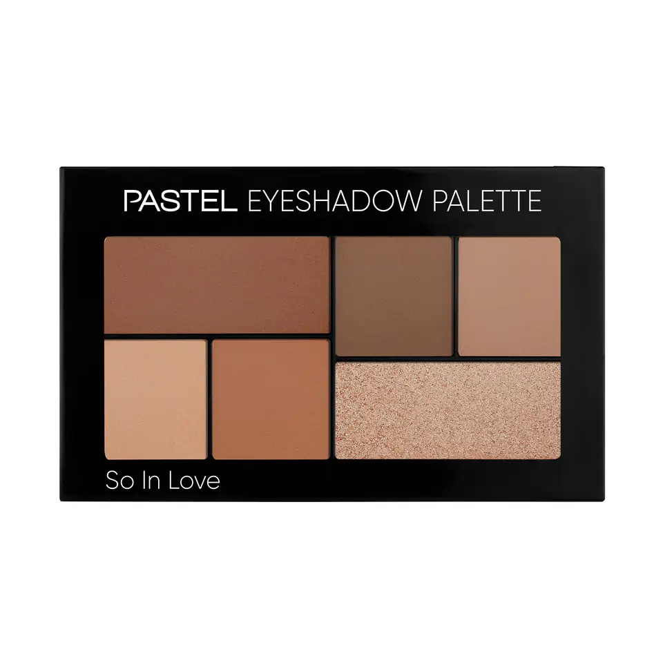 ⁨PASTEL Eyeshadow Palette Cienie do powiek So In Love nr 202 - Nude Dress 1op.⁩ w sklepie Wasserman.eu