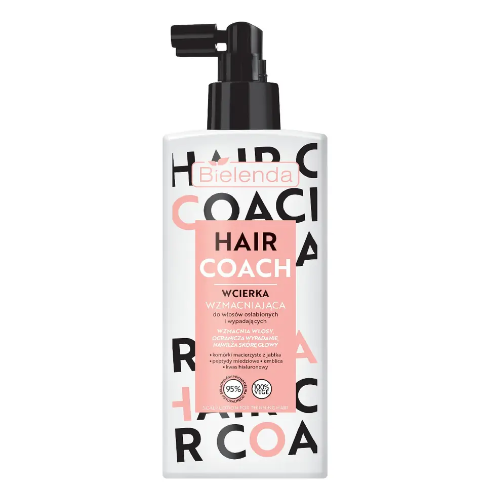 ⁨Bielenda Hair Coach wzmacniająca wcierka do włosów osłabionych i wypadających 150ml⁩ w sklepie Wasserman.eu