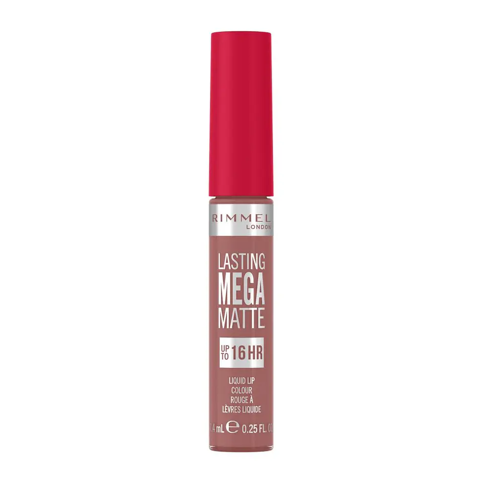 ⁨Rimmel Lasting Mega Matte długotrwała matowa pomadka w płynie do ust 709 Strapless 7.4ml⁩ w sklepie Wasserman.eu