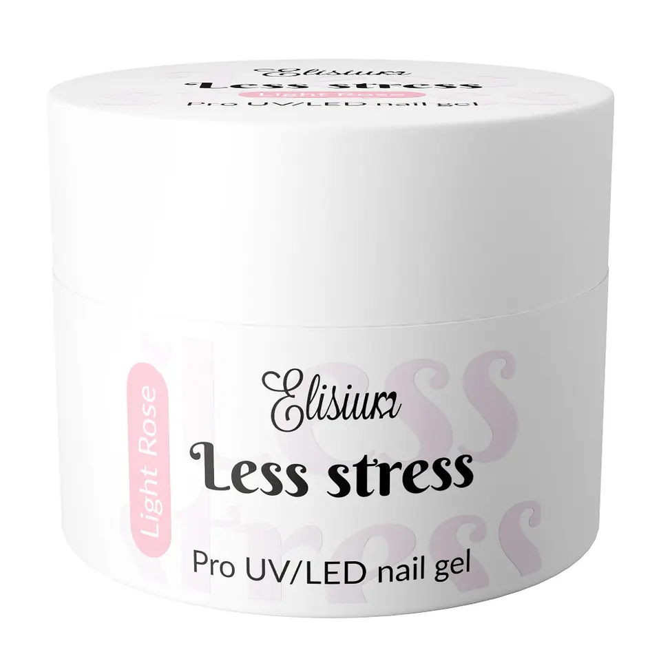 ⁨Elisium Less Stress Builder Gel żel budujący Light Rose 40ml⁩ w sklepie Wasserman.eu
