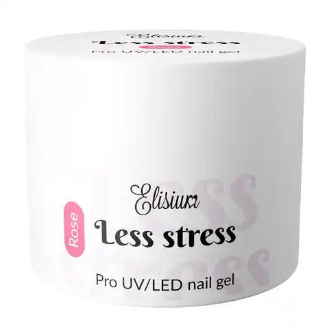 ⁨Elisium Less Stress Builder Gel żel budujący Rose 40ml⁩ w sklepie Wasserman.eu