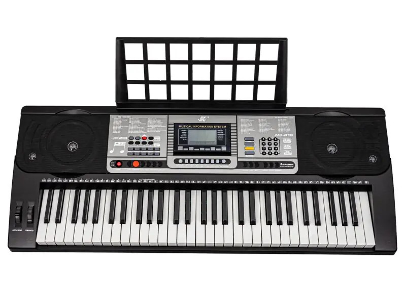 Keyboard Organy 61 Klawiszy Zasilacz MK-816 z funkcją nauki gry w sklepie Wasserman.eu