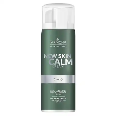 ⁨Farmona Professional New Skin Calm Cream krem łagodzący do twarzy SPF50 150ml⁩ w sklepie Wasserman.eu