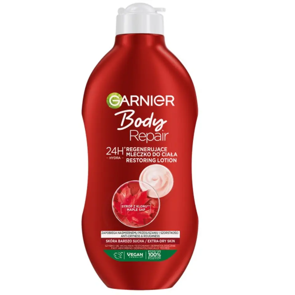 ⁨Garnier Body Intensywna Pielęgnacja regenerujące mleczko do ciała 400ml⁩ w sklepie Wasserman.eu