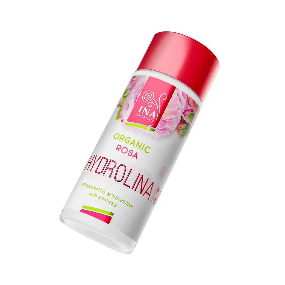 ⁨INA ESSENTIALS Hydrolina organiczna woda różana 150ml⁩ w sklepie Wasserman.eu