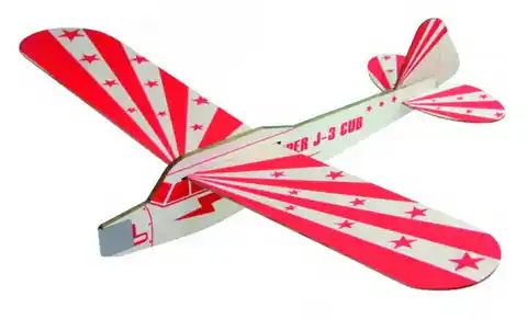 ⁨Balsa Glider J3 PIPER 300mm Darts⁩ im Wasserman.eu