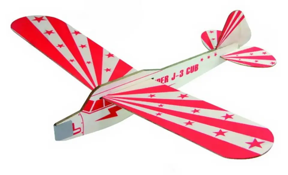Balsa Glider J3 PIPER 300mm Darts im Wasserman.eu