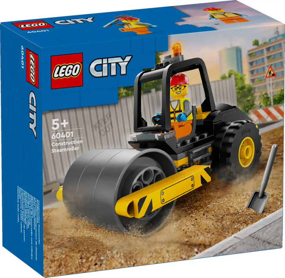 ⁨LEGO® 60401 City - Walec budowlany⁩ w sklepie Wasserman.eu