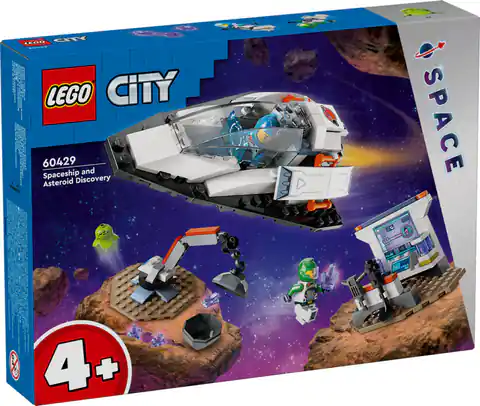 ⁨LEGO® 60429 City - Statek kosmiczny i odkrywanie asteroidy⁩ w sklepie Wasserman.eu