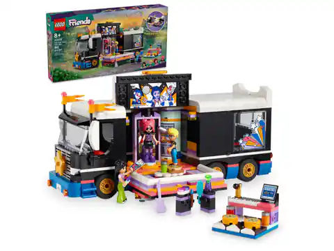 ⁨LEGO® 42619 Friends - Autobus koncertowy gwiazdy popu⁩ w sklepie Wasserman.eu