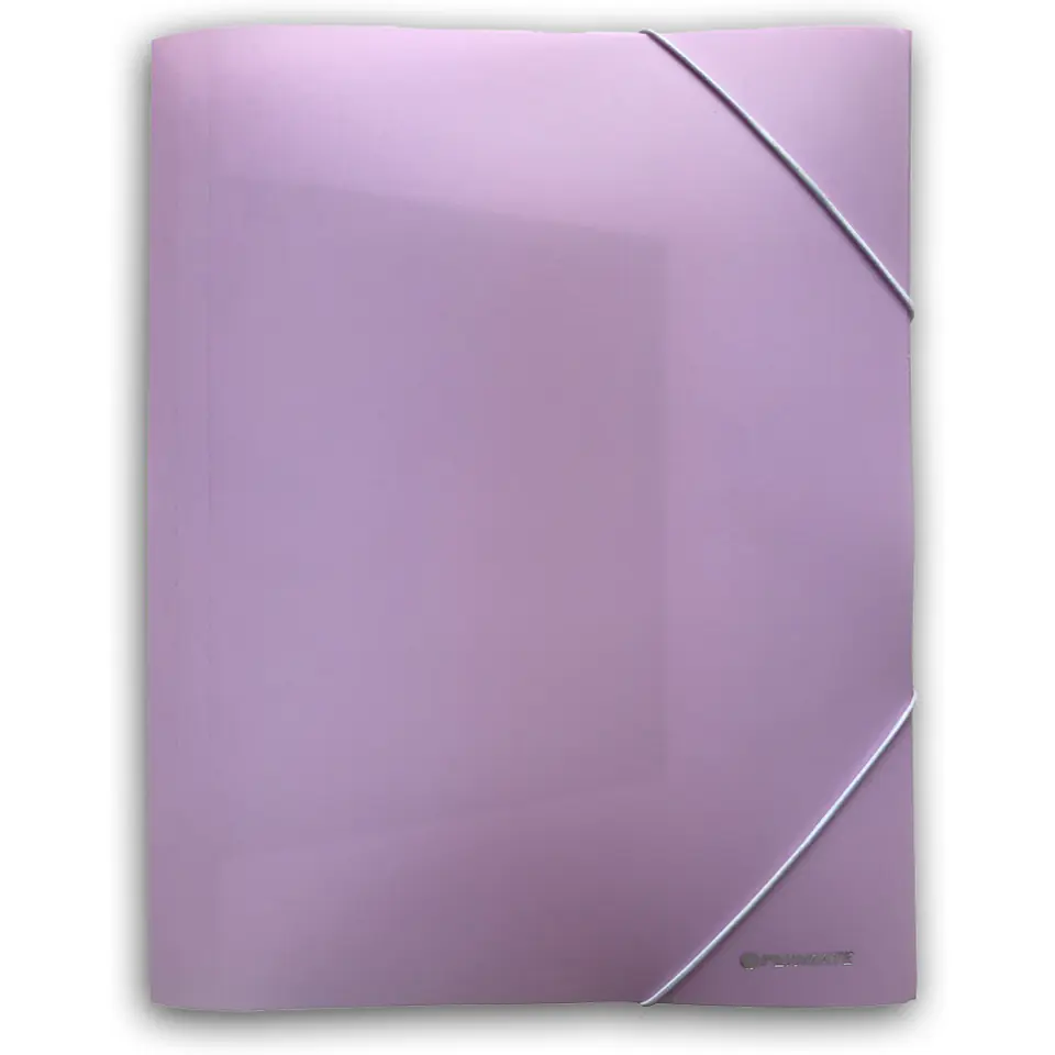 ⁨Teczka z gumką A4 fioletowa pastelowa PP-102 TT8346 PENMATE⁩ w sklepie Wasserman.eu