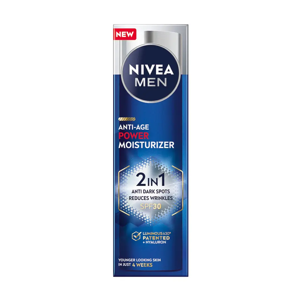 ⁨Nivea Men Anti-Age Power krem do twarzy SPF30 50ml⁩ w sklepie Wasserman.eu