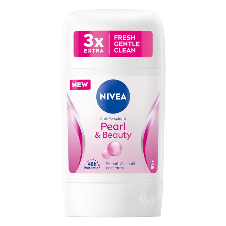 ⁨Nivea Pearl  Beauty antyperspirant w sztyfcie 50ml⁩ w sklepie Wasserman.eu