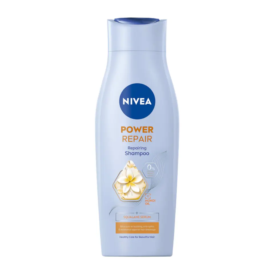 ⁨Nivea Power Repair szampon naprawczy 400ml⁩ w sklepie Wasserman.eu