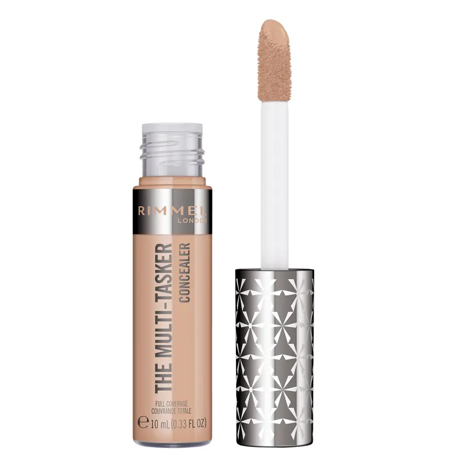 ⁨Rimmel The Multi-Tasker Concealer korektor w płynie 045 Rose Vanilla 10ml⁩ w sklepie Wasserman.eu