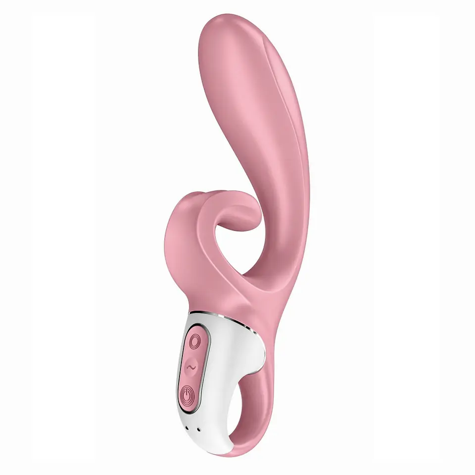 Satisfyer Hug Me wibrator typu króliczek Pink/White w sklepie Wasserman.eu