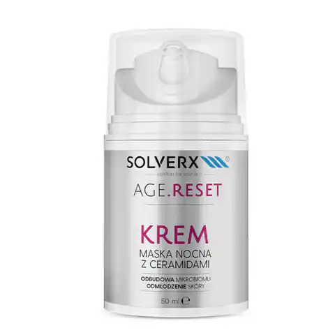 ⁨SOLVERX AGE RESET Krem -maska nocna 50ml⁩ w sklepie Wasserman.eu
