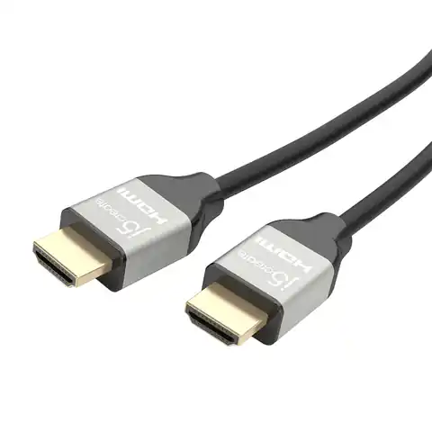 ⁨Kabel j5create Ultra HD 4K HDMI Cable (HDMI M - HDMI M; 2m; kolor czarny) JDC52-N⁩ w sklepie Wasserman.eu