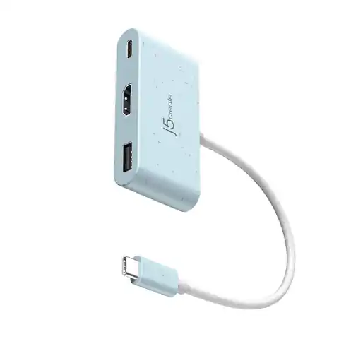 ⁨ECO-FRIENDLY USB-C TO HDMI USB/TYPE-A WITH POWER DELIVERY⁩ w sklepie Wasserman.eu