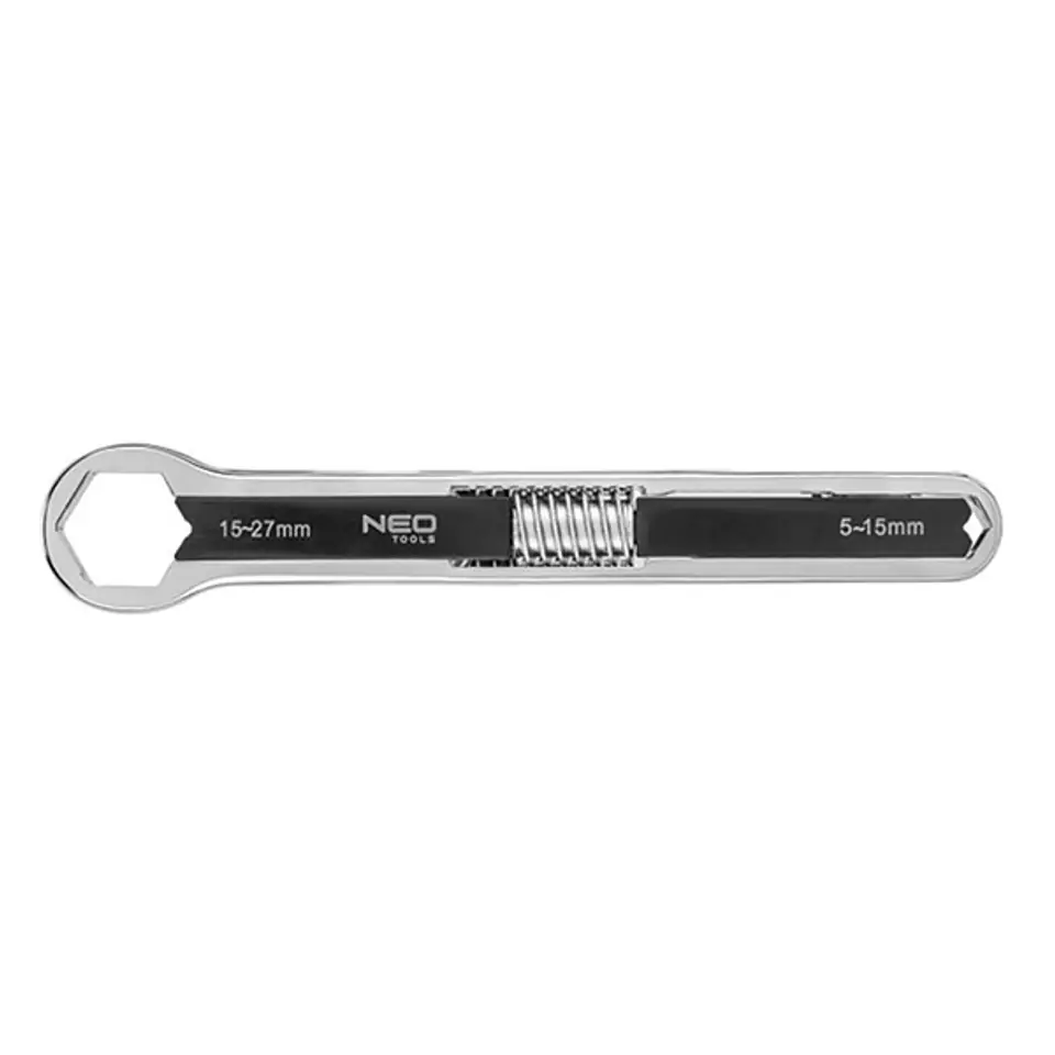 ⁨Klucz nastawny 03-031, nastawny dwustronny 5-27, NEO TOOLS⁩ w sklepie Wasserman.eu