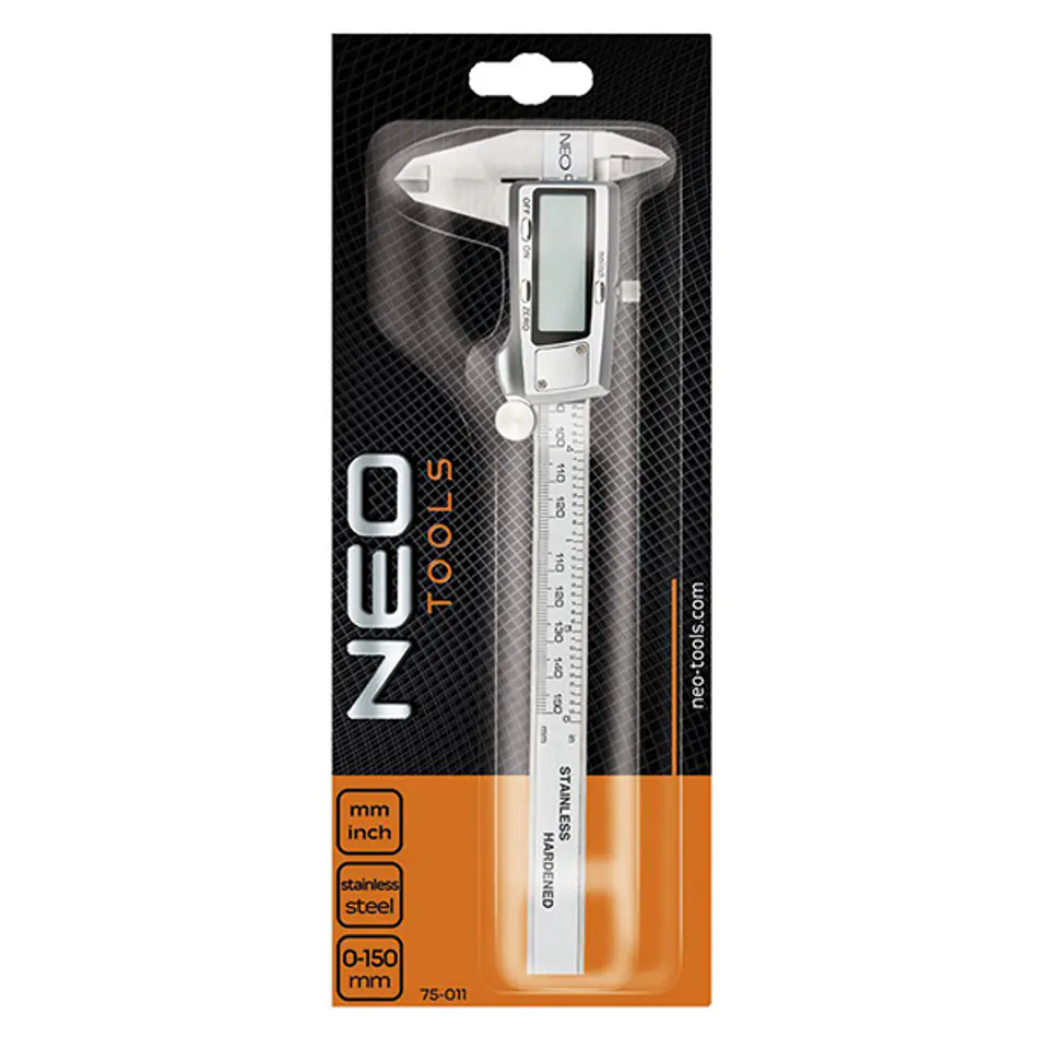 ⁨Suwmiarka cyfrowa NEO TOOLS długość 150 mm, dokładność 0,02 mm⁩ w sklepie Wasserman.eu