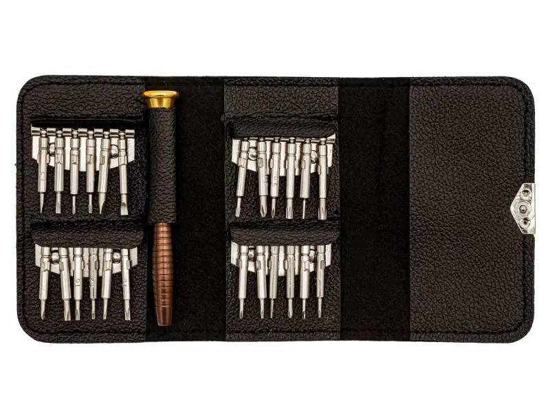 ⁨Set of precision screwdrivers, screwdrivers - 25in1 tips in a case⁩ at Wasserman.eu