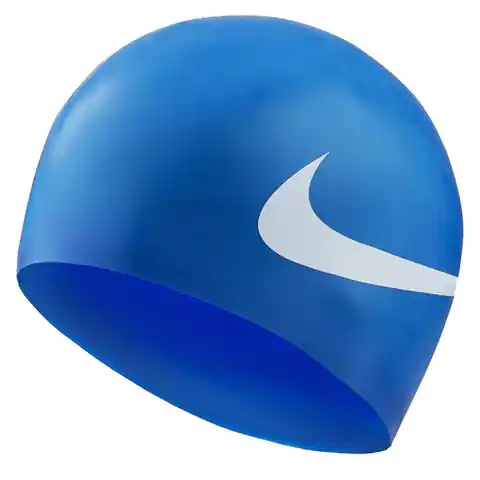 ⁨Czepek Nike BIG SWOOSH NESS8163-494 (kolor Niebieski, rozmiar senior)⁩ w sklepie Wasserman.eu