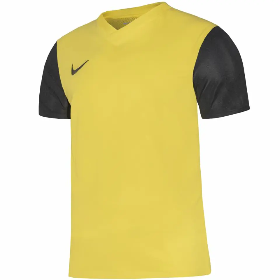 ⁨Koszulka Nike Dri-Fit Tiempo Premier 2 Jr (kolor Czarny. Żółty, rozmiar XL (158-170cm))⁩ w sklepie Wasserman.eu