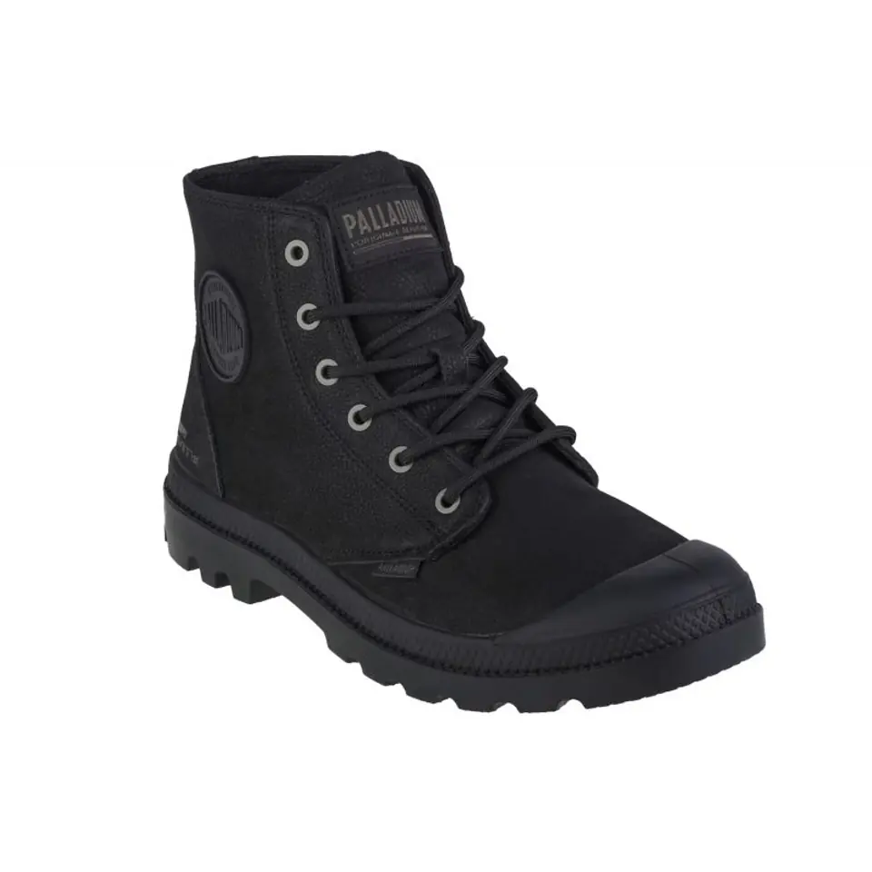 ⁨Buty Palladium Pampa Hi Supply Lth W (kolor Czarny, rozmiar 39)⁩ w sklepie Wasserman.eu