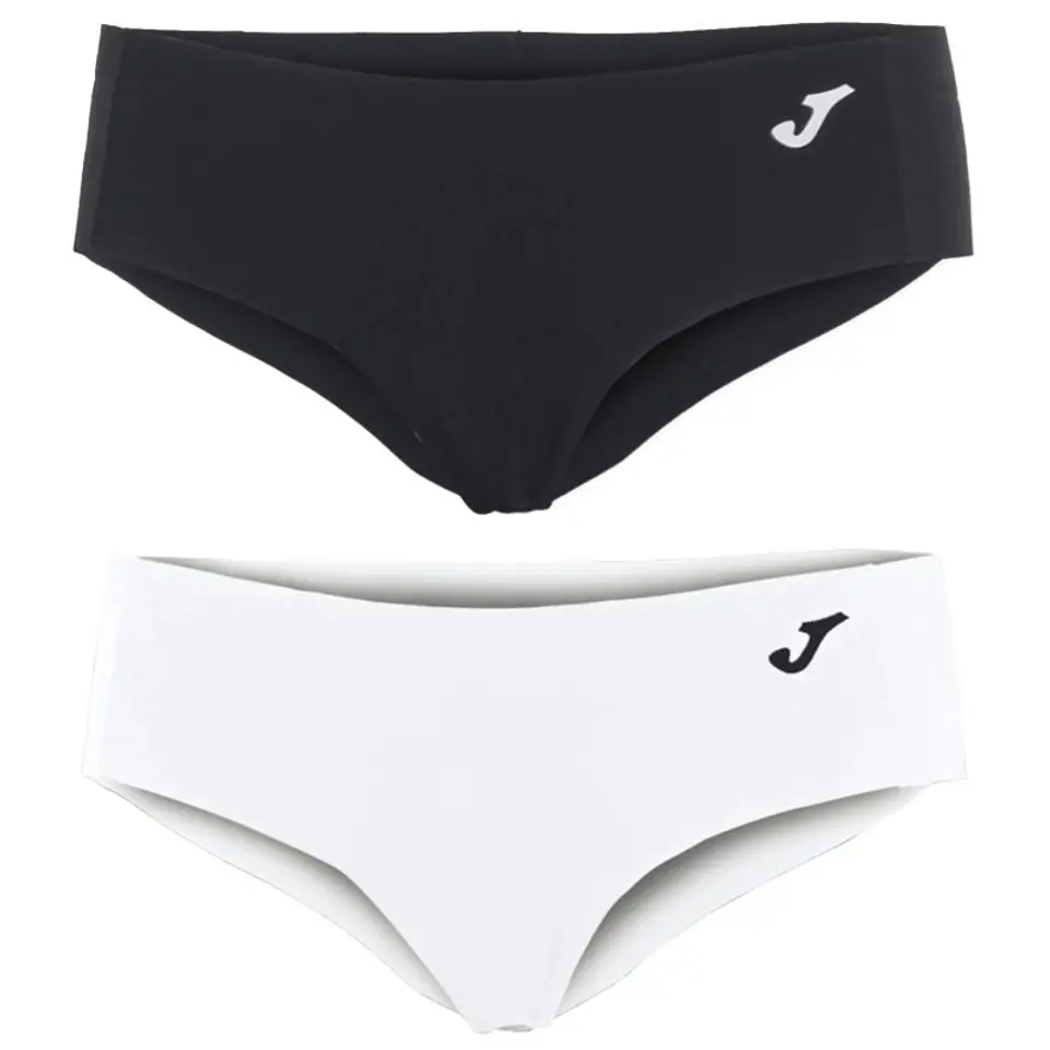 ⁨Bielizna Joma Underwear Gym Women 2PPK Brief W (kolor Biały. Czarny, rozmiar One size)⁩ w sklepie Wasserman.eu