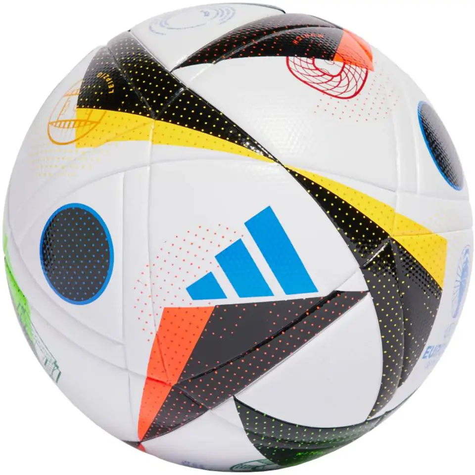 ⁨Piłka adidas Fussballliebe League Replica Euro 2024 FIFA Quality Ball (kolor Biały, rozmiar 5)⁩ w sklepie Wasserman.eu