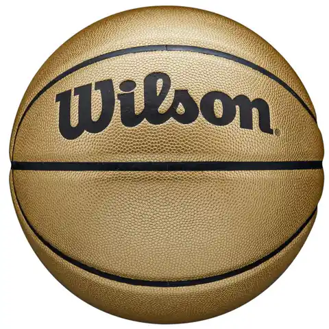 ⁨Piłka do koszykówki Wilson Gold Comp Ball (kolor Złoty, rozmiar 7)⁩ w sklepie Wasserman.eu
