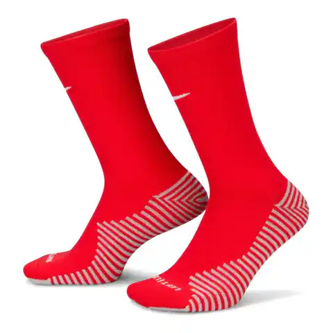 ⁨Skarpety Nike Dri-Fit Strike FZ8485 (kolor Czerwony, rozmiar L: 42-46)⁩ w sklepie Wasserman.eu
