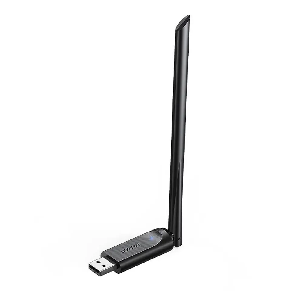 ⁨Adapter USB / Zewnętrzna karta sieciowa UGREEN 90339 (czarny)⁩ w sklepie Wasserman.eu