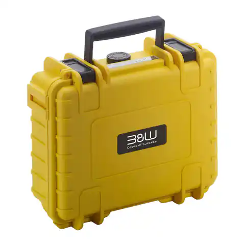 ⁨Walizka B&W typ 500 do DJI Osmo Pocket 3 Creator Combo (żółta)⁩ w sklepie Wasserman.eu