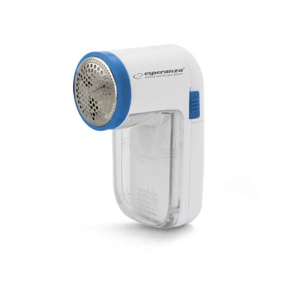 ⁨ECS004 Clothes shaver Flossy white -blue Esperanza⁩ at Wasserman.eu