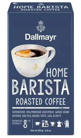 ⁨Dallmayr Home Barista Roasted Coffee Kawa Mielona 500 g⁩ w sklepie Wasserman.eu