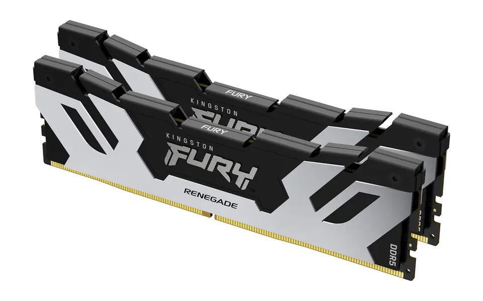⁨Kingston Technology FURY 96GB 6000MT/s DDR5 CL32 DIMM (Kit of 2) Renegade Silver XMP⁩ at Wasserman.eu