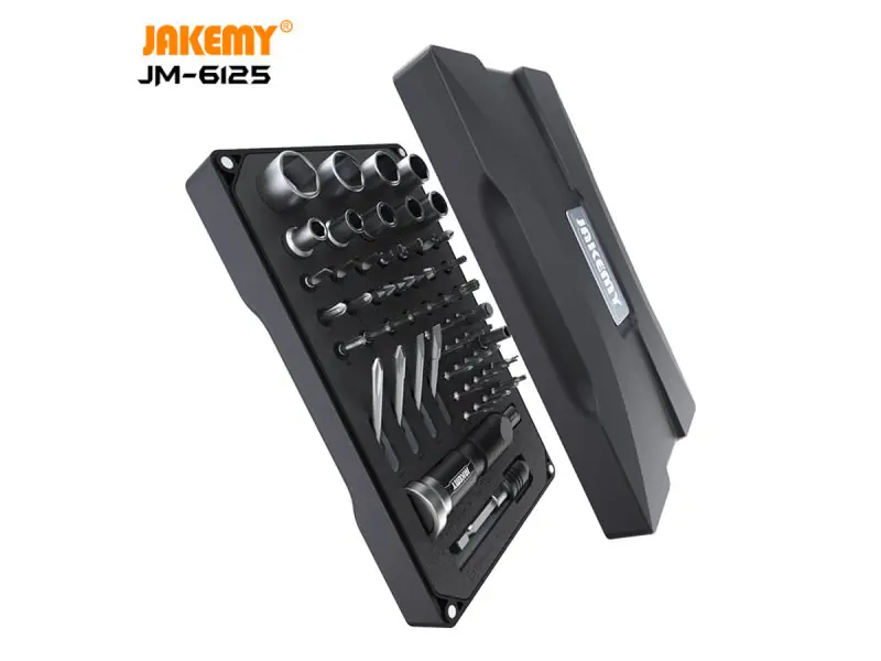 ⁨Professional Precision Tools Kit JAKEMY 60in1⁩ at Wasserman.eu