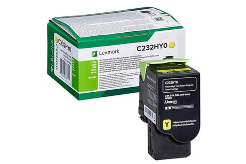 ⁨Lexmark - hoj kapacitet - gul - origin⁩ at Wasserman.eu