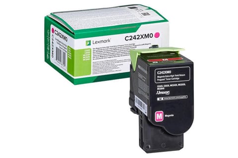 ⁨Toner Lexmark C242XM0        magenta                 C242XM0⁩ at Wasserman.eu
