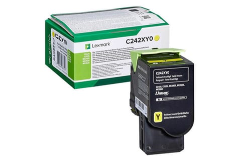 ⁨Toner Lexmark C242XY0        yellow                  C242XY0⁩ at Wasserman.eu